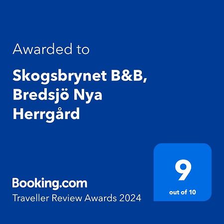 Skogsbrynet B&B, Bredsjoe Nya Herrgard Hällefors Esterno foto