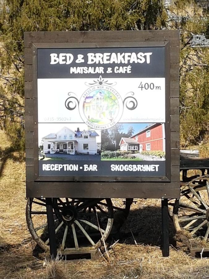 Skogsbrynet B&B, Bredsjoe Nya Herrgard Hällefors Esterno foto